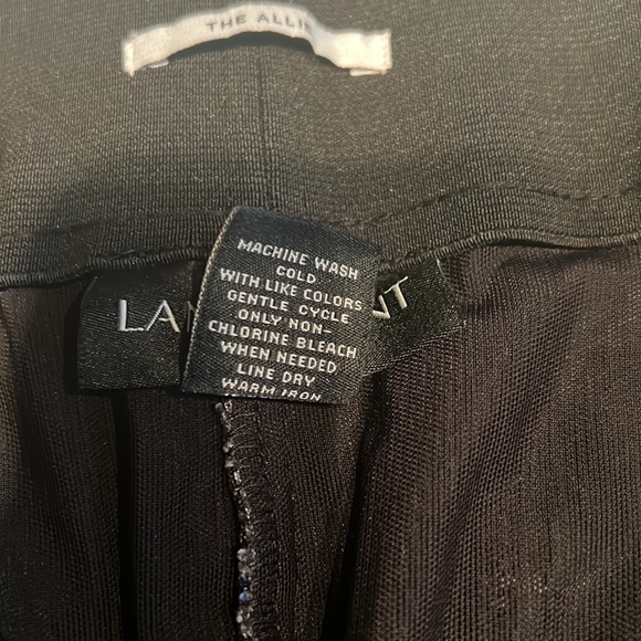 Lane Bryant Allie Floral Ankle Pants Size 24R Black - Picture 6 of 8